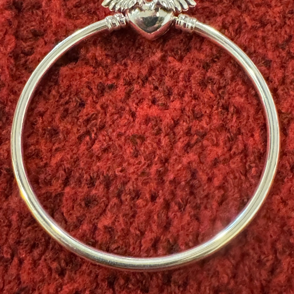 Pandora Sterling Silver Heart Bracelet NWOT - Picture 4 of 6